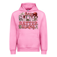 Fuchsia Pink hey batter batter swing Urban Hoodie - RacoonDesign