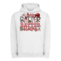 Pigment Lunar Rock hey batter batter swing Urban Hoodie - RacoonDesign