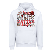 White hey batter batter swing Urban Hoodie - RacoonDesign