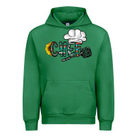 Emerald chef Urban Hoodie - CowhideDigitalArt
