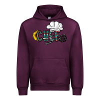 Mauve Wine chef Urban Hoodie - CowhideDigitalArt