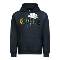 Navy chef Urban Hoodie - CowhideDigitalArt