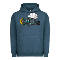 Pigment Midnight Navy chef Urban Hoodie - CowhideDigitalArt