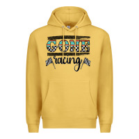 Antique Gold goneracing Premium Hoodie - CowhideDigitalArt
