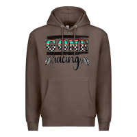 Coffee goneracing Premium Hoodie - CowhideDigitalArt