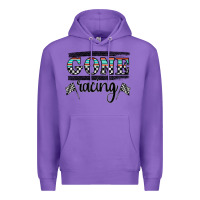 Purple goneracing Premium Hoodie - CowhideDigitalArt