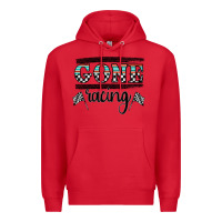 Red goneracing Premium Hoodie - CowhideDigitalArt