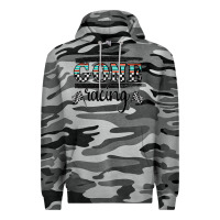 Slate Camo goneracing Premium Hoodie - CowhideDigitalArt