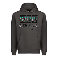 Smoke goneracing Premium Hoodie - CowhideDigitalArt