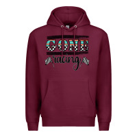 Burgundy goneracing Premium Hoodie - CowhideDigitalArt