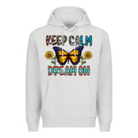 Keep Calm Dream On Premium Hoodie | Teevron