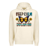Tofu keep calm dream on Premium Hoodie - CowhideDigitalArt