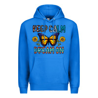 True Royal keep calm dream on Premium Hoodie - CowhideDigitalArt