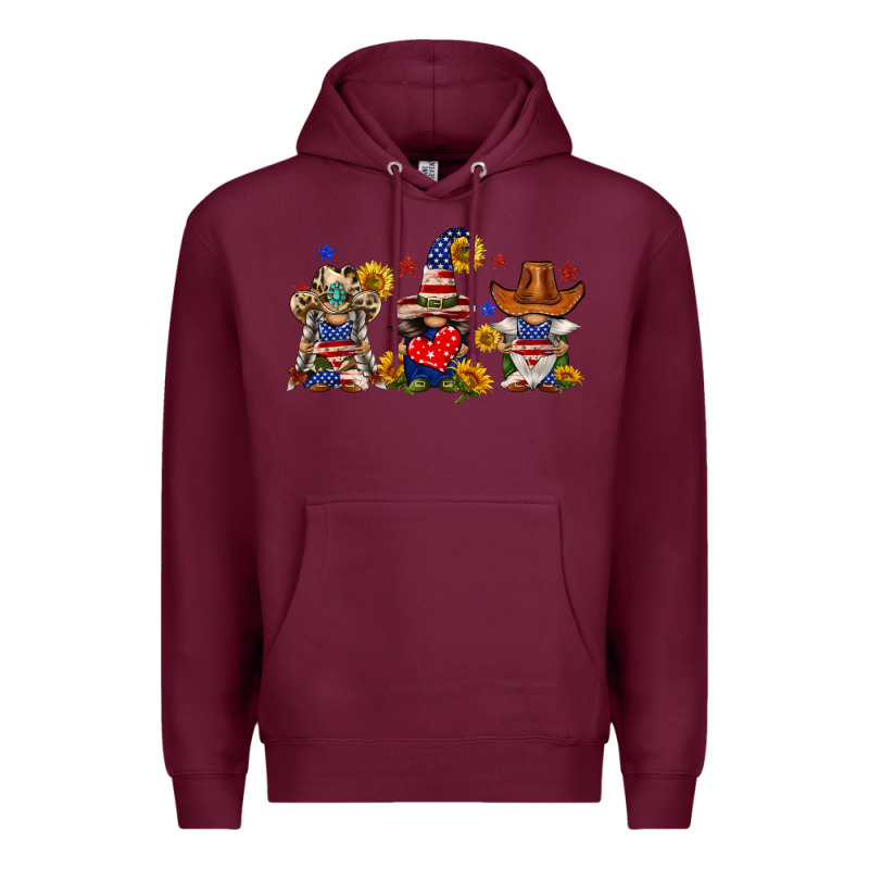 American Gnomes Premium Hoodie by FaDigitalArtStudio | Teevron