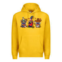 Lemon american gnomes Premium Hoodie - FaDigitalArtStudio
