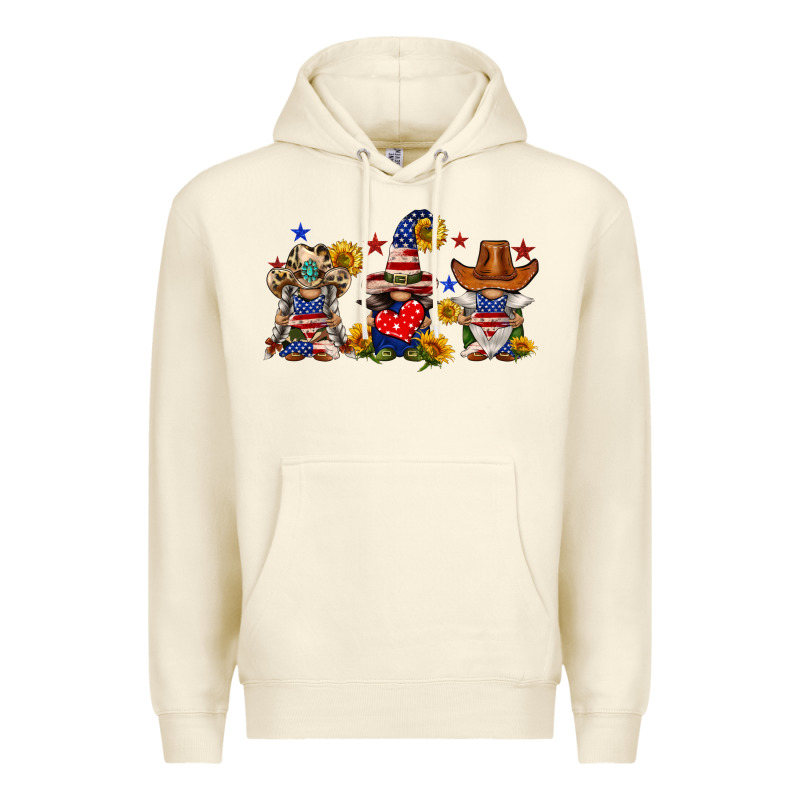 American Gnomes Premium Hoodie by FaDigitalArtStudio | Teevron