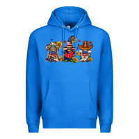 True Royal american gnomes Premium Hoodie - FaDigitalArtStudio