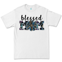 White blessed mom Premium Tee - SublimationCraftShop