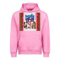 Fuchsia Pink party in the usa Urban Hoodie - HRA Design Shop
