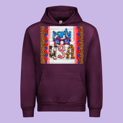Party In The Usa Urban Hoodie Designed By Hra Design Shop