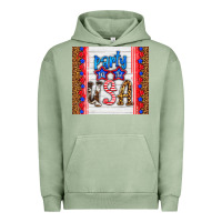 Pigment Oil Green party in the usa Urban Hoodie - HRA Design Shop
