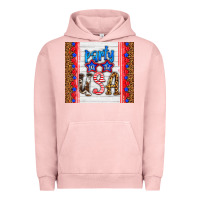 Pigment Salmon party in the usa Urban Hoodie - HRA Design Shop