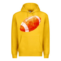 Lemon american football  pigskin  gridiron football Premium Hoodie - FaDigitalArtStudio