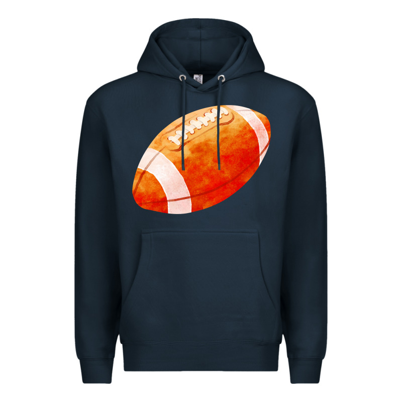 American Football  Pigskin  Gridiron Football Premium Hoodie by FaDigitalArtStudio | Teevron
