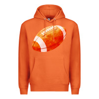 Carrot american football  pigskin  gridiron football Premium Hoodie - FaDigitalArtStudio