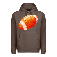 Coffee american football  pigskin  gridiron football Premium Hoodie - FaDigitalArtStudio