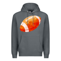 Rock american football  pigskin  gridiron football Premium Hoodie - FaDigitalArtStudio