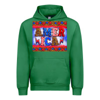 Emerald america thunderbolt Urban Hoodie - HRA Design Shop
