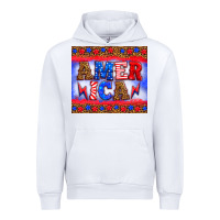 White america thunderbolt Urban Hoodie - HRA Design Shop