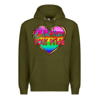 Army Green dont hide your pride Premium Hoodie - HRA Design Shop
