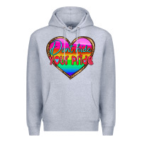 Heather Grey dont hide your pride Premium Hoodie - HRA Design Shop