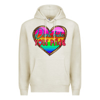 Oatmeal Heather dont hide your pride Premium Hoodie - HRA Design Shop