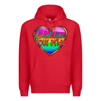 Red dont hide your pride Premium Hoodie - HRA Design Shop