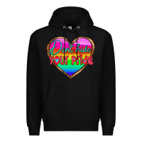 Black dont hide your pride Premium Hoodie - HRA Design Shop