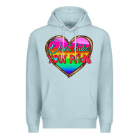 Blue Mist dont hide your pride Premium Hoodie - HRA Design Shop