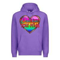 Purple dont hide your pride Premium Hoodie - HRA Design Shop