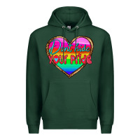 Sports Green dont hide your pride Premium Hoodie - HRA Design Shop