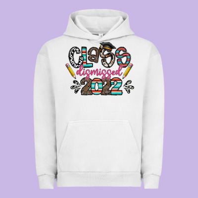 Class Dismissed 2022 Urban Hoodie Designed By Cowhidedigitalart