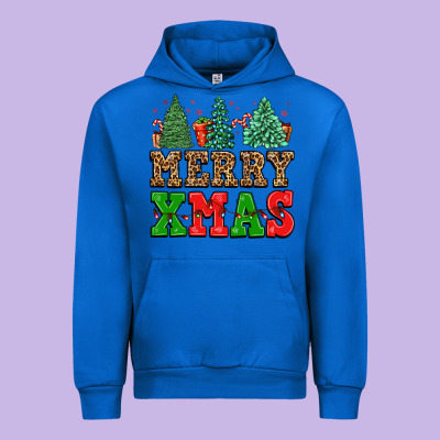 Merry Xmas Urban Hoodie Designed By Fadigitalartstudio