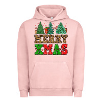 Pigment Salmon merry xmas Urban Hoodie - FaDigitalArtStudio