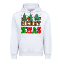 White merry xmas Urban Hoodie - FaDigitalArtStudio