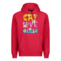 Cardinal gay love queer Premium Hoodie - HRA Design Shop