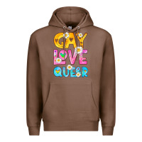 Chestnut gay love queer Premium Hoodie - HRA Design Shop