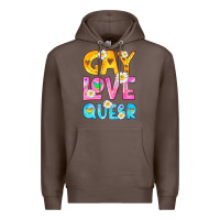 Coffee gay love queer Premium Hoodie - HRA Design Shop
