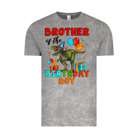 Cloud Rock brother of the birthday boy t rex Vintage Tee - Artiststas