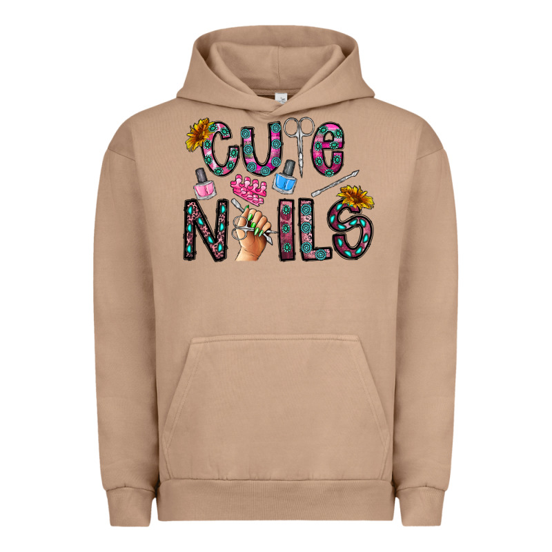 Cute Nails Urban Hoodie by CowhideDigitalArt | Teevron